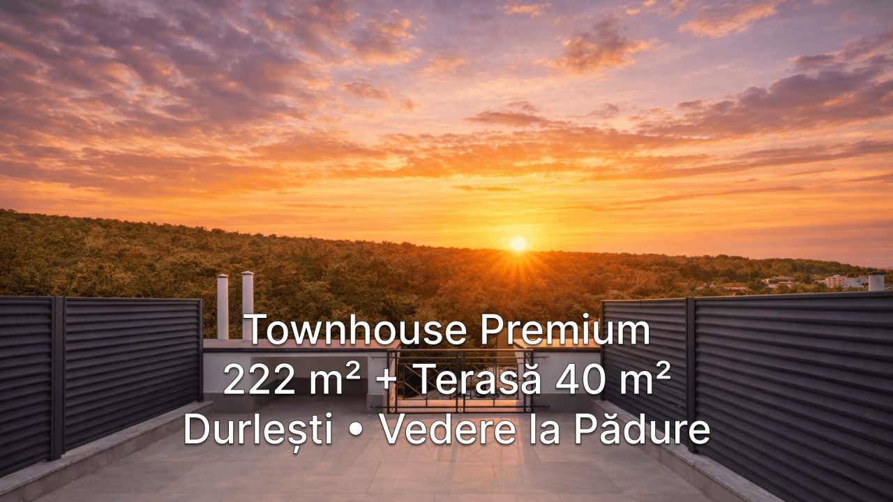 Townhouse 3 nivele spre vânzare | Durlești, str. Rezistenței