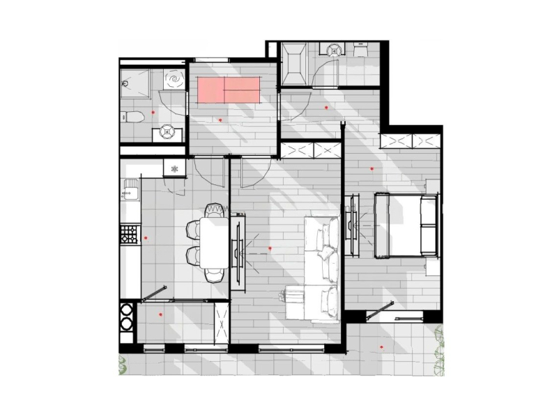 Apartament 69.1 m²