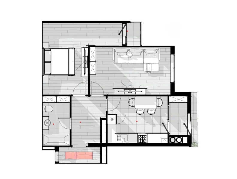 Apartament 63.45 m²