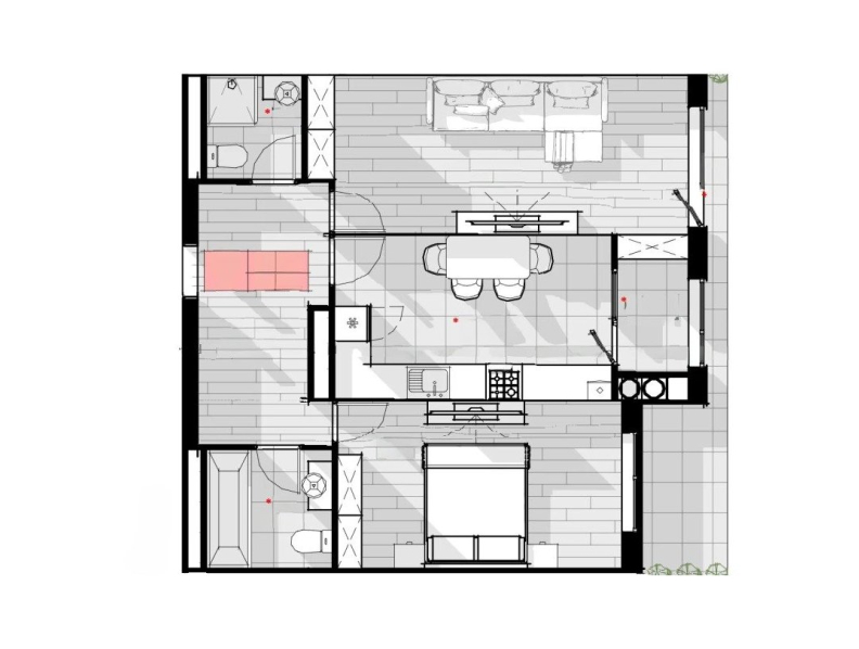 Apartament 69.8 m²